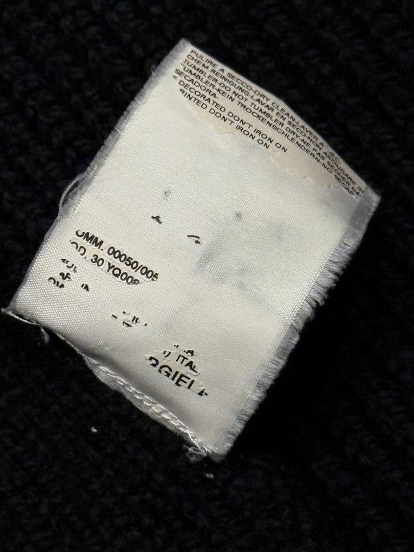 最終 本日まで出品 マルジェラ 10番 ここのえタグ 厚手ニットマフラー