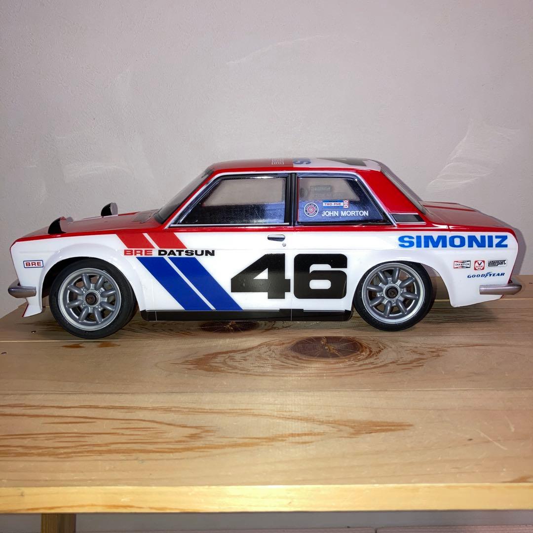 ABCホビー　510ブルーバード(BRE仕様) Mシャーシ用ボディ