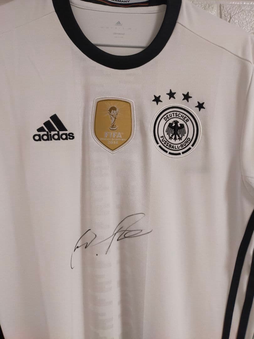 【正規品 】ポドルスキ直筆サイン入り ドイツ代表 当時物 新品未使用 L