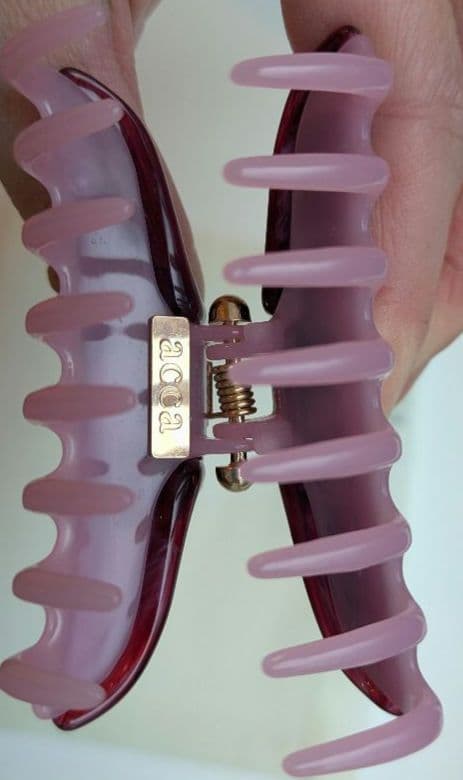 ACCA ダブルコラーナ　ピンク Mサイズクリップ