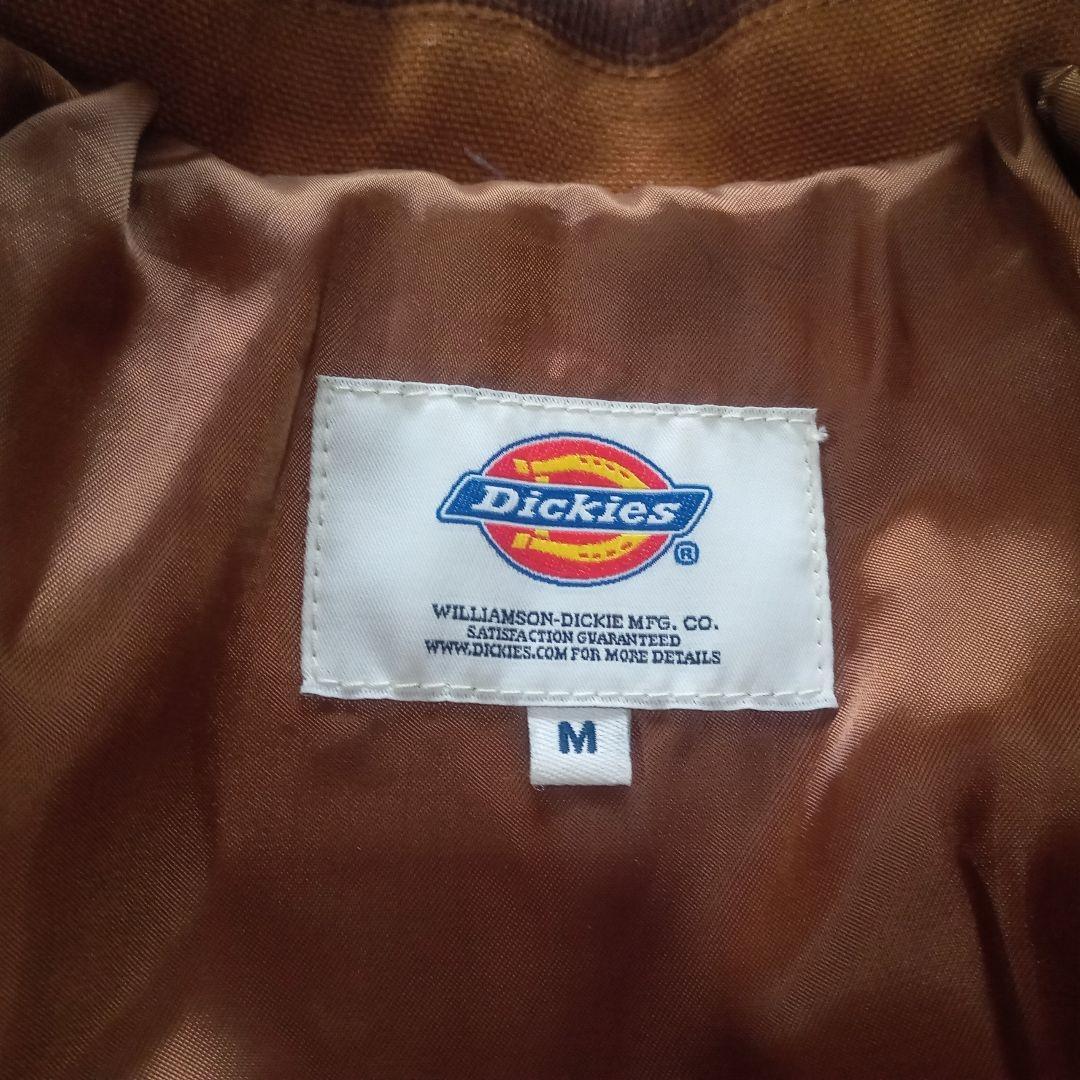 美品 Dickies ディッキーズ ダック地 コーデュロイ切替 カバーオール M