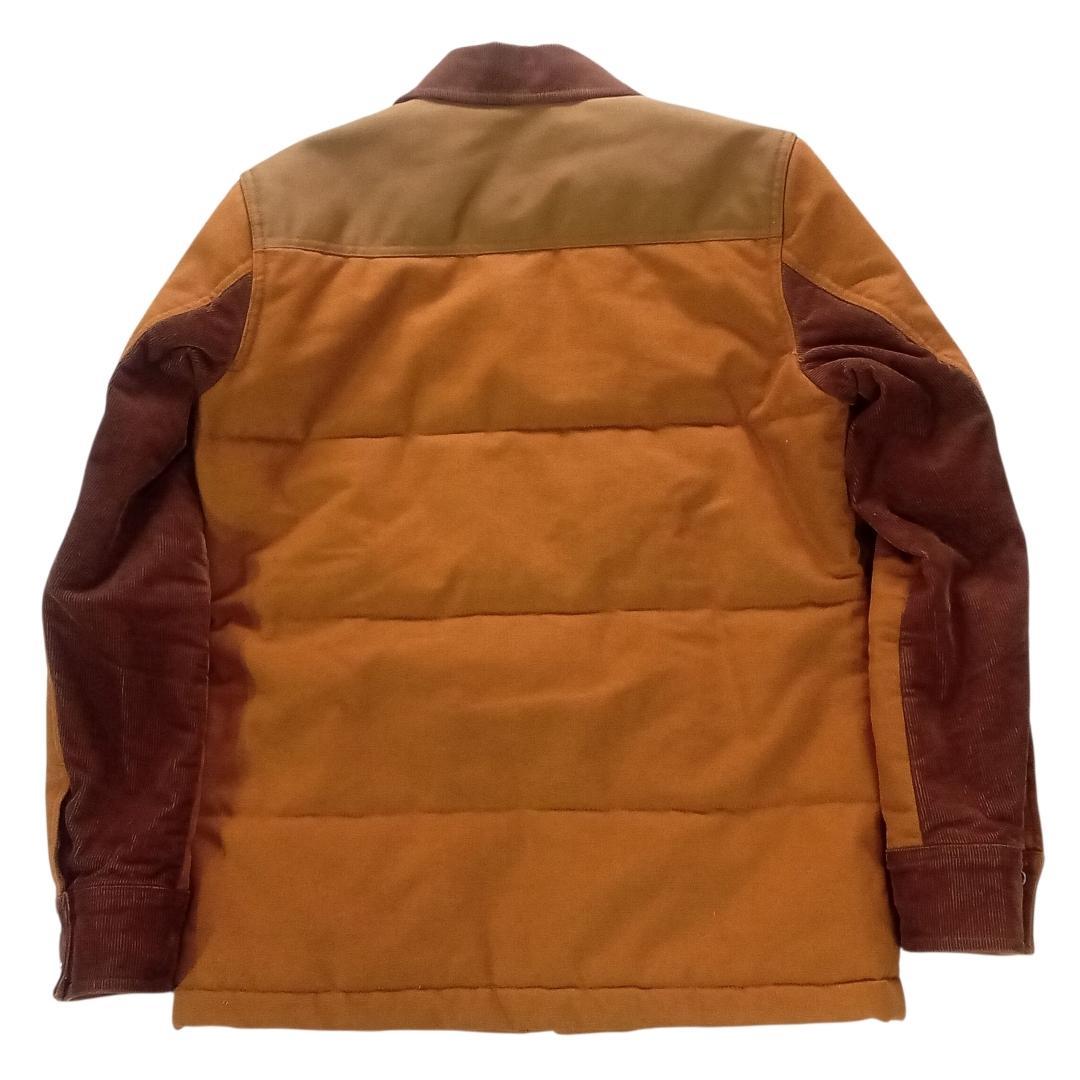 美品 Dickies ディッキーズ ダック地 コーデュロイ切替 カバーオール M