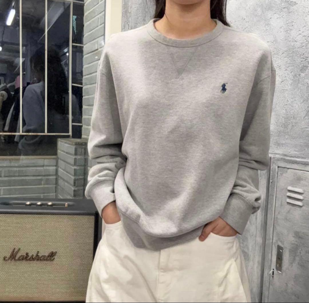 美品✳︎ポロラルフローレン定番大人気グレースウェットトレーナー裏起毛ポニー正規品