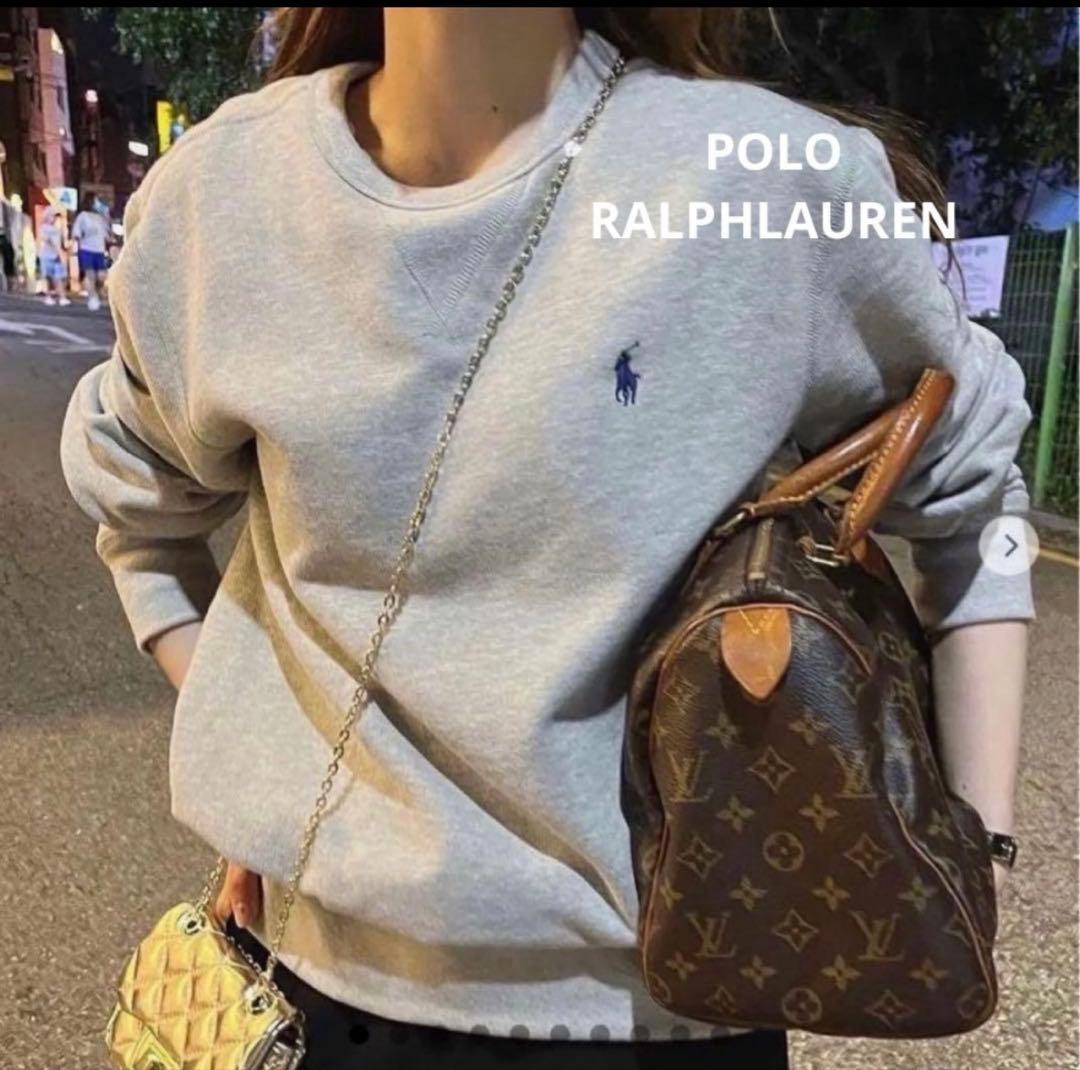 美品✳︎ポロラルフローレン定番大人気グレースウェットトレーナー裏起毛ポニー正規品