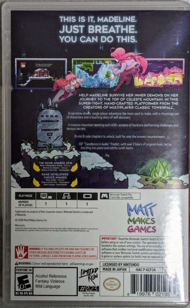 【輸入版】[LRG] Celeste セレステ