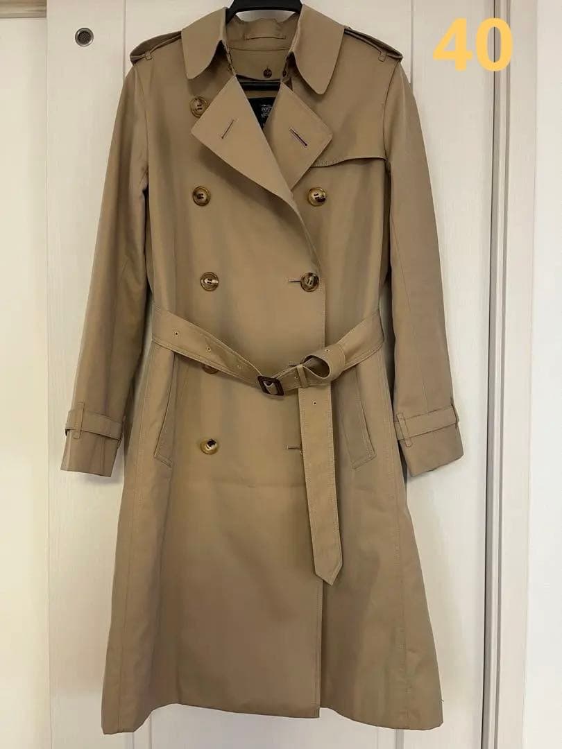 バーバリーロンドン トレンチコート ライナー付 ベージュ　40