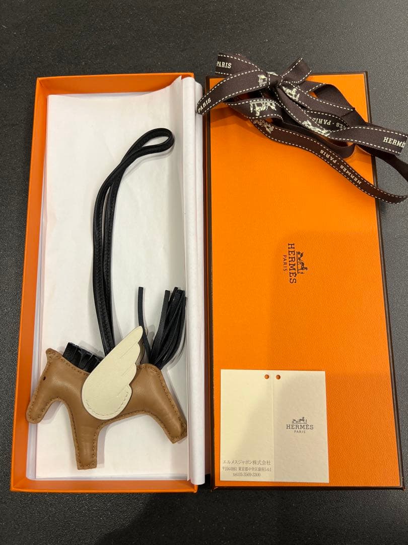 HERMES ペガサスチャーム