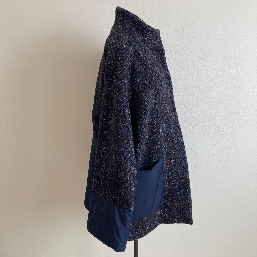 【美品】レリアン Leilian ツイード切替ショートコート