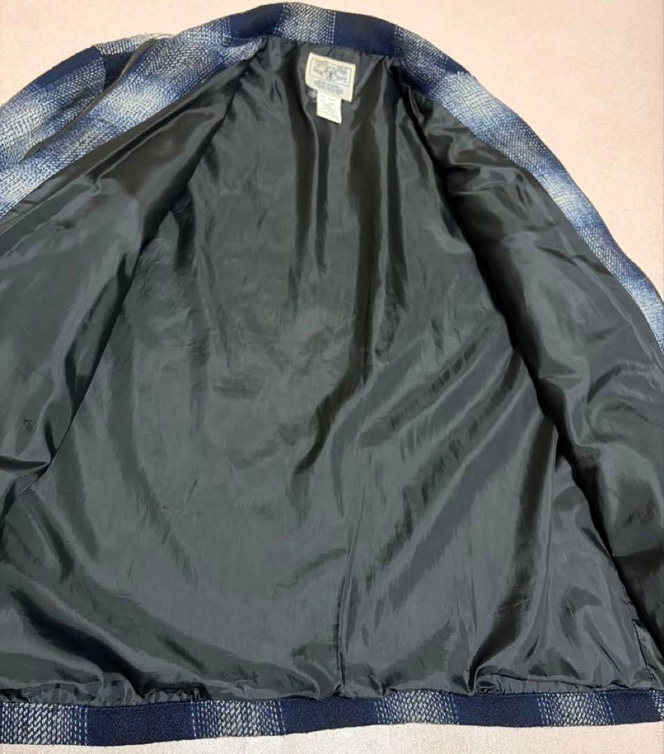 90s USA製 HOUSTON Ombre Check CPO Jacket