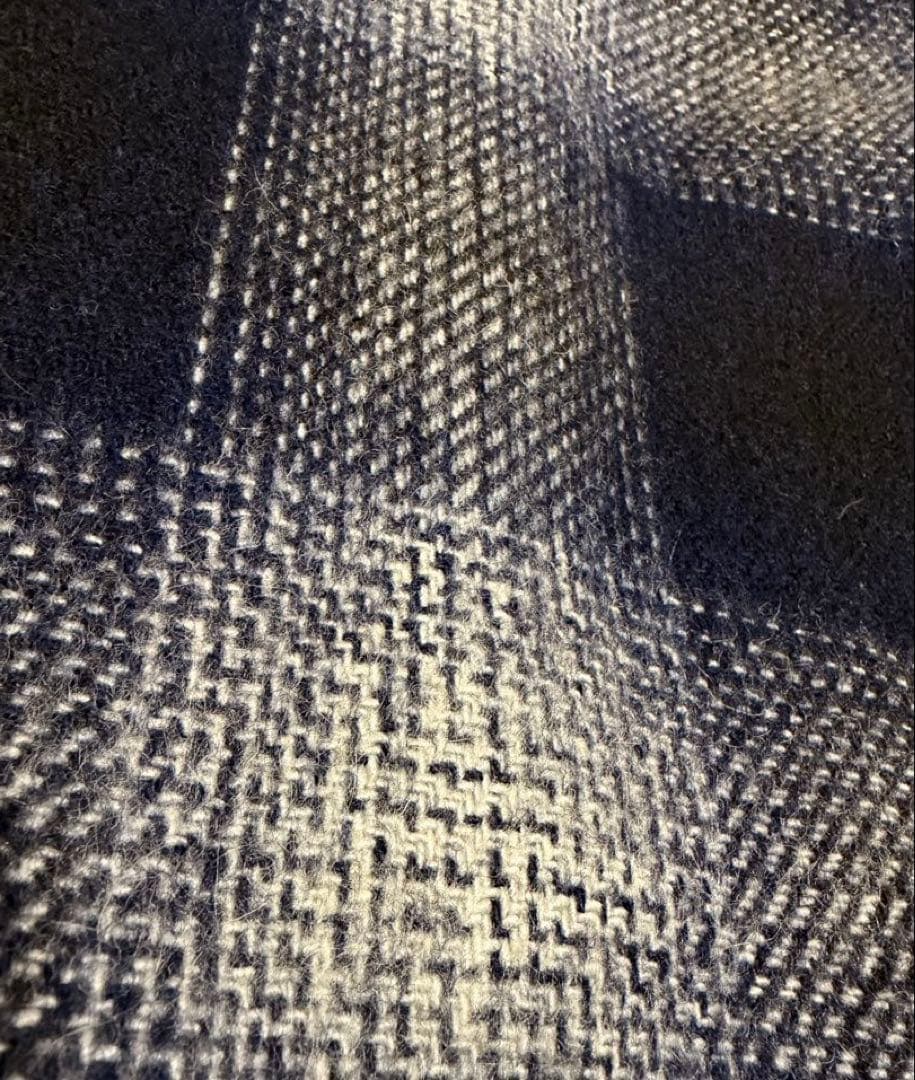 90s USA製 HOUSTON Ombre Check CPO Jacket