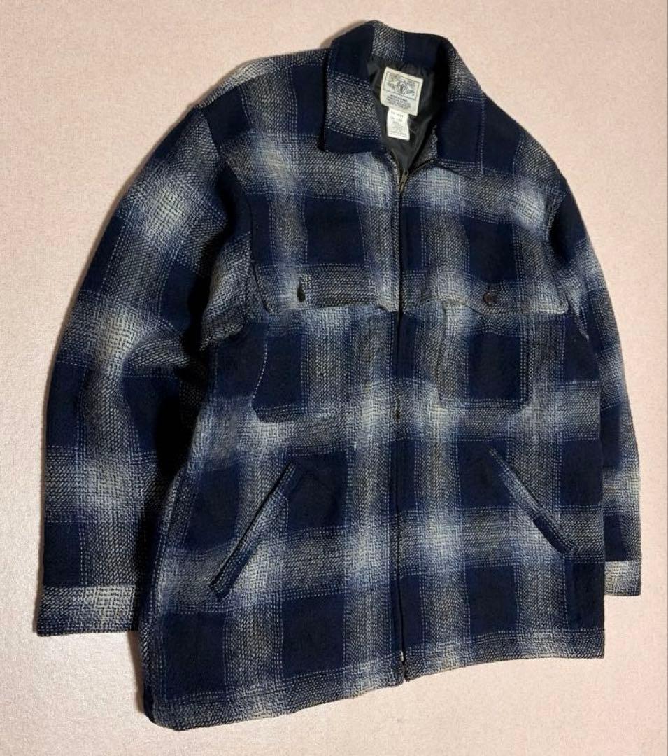 90s USA製 HOUSTON Ombre Check CPO Jacket
