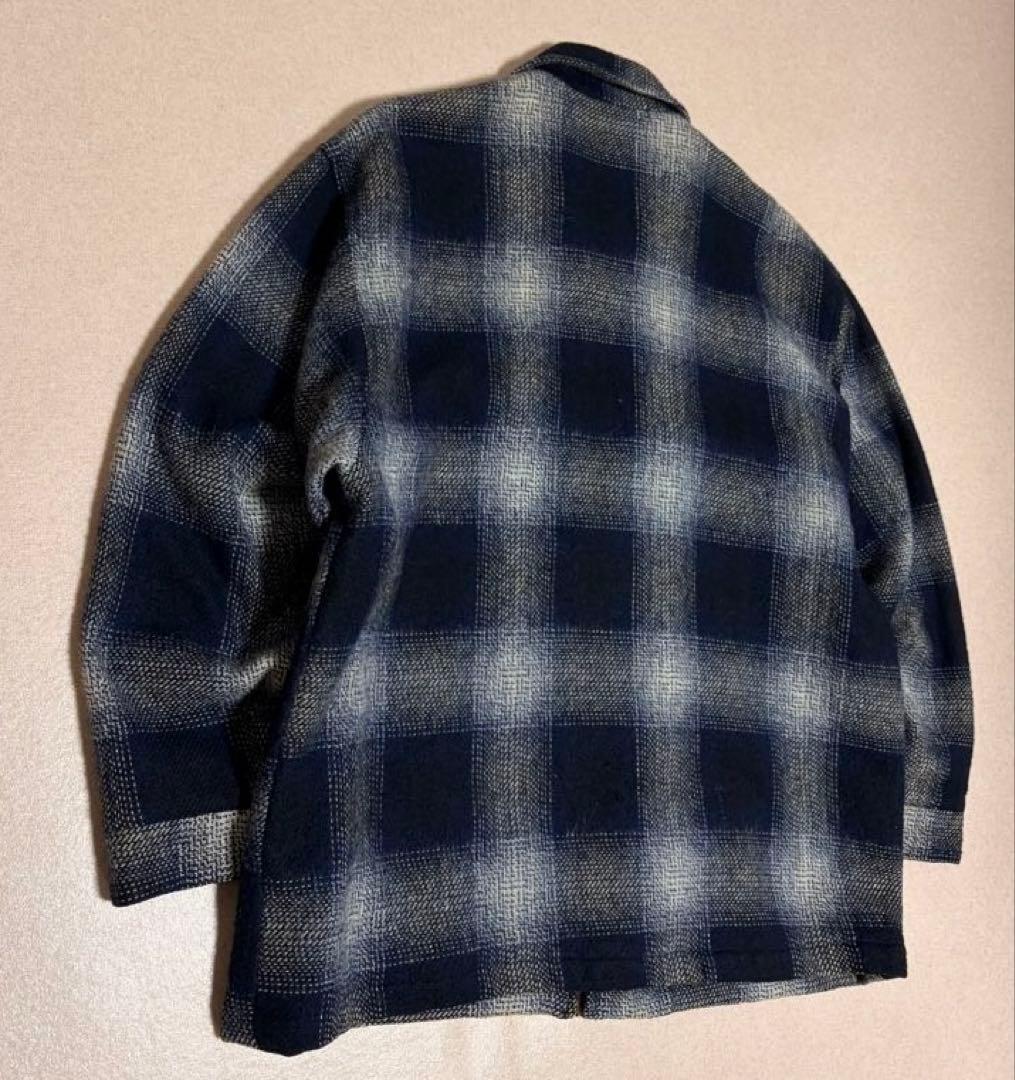 90s USA製 HOUSTON Ombre Check CPO Jacket