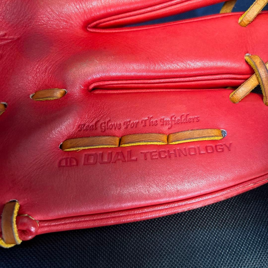 Wilson レッド 硬式グローブ　湯揉み済み