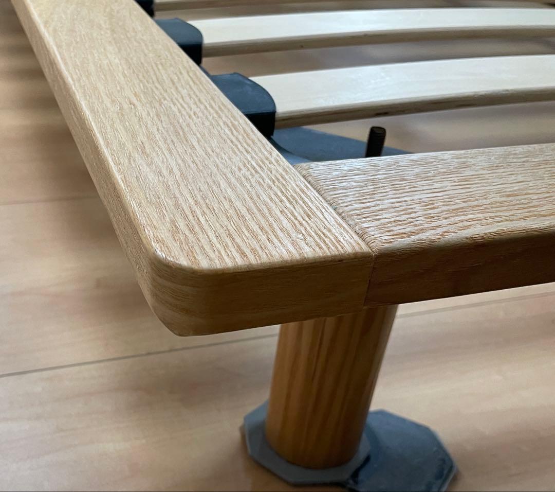 無印良品　セミダブルベッドフレーム