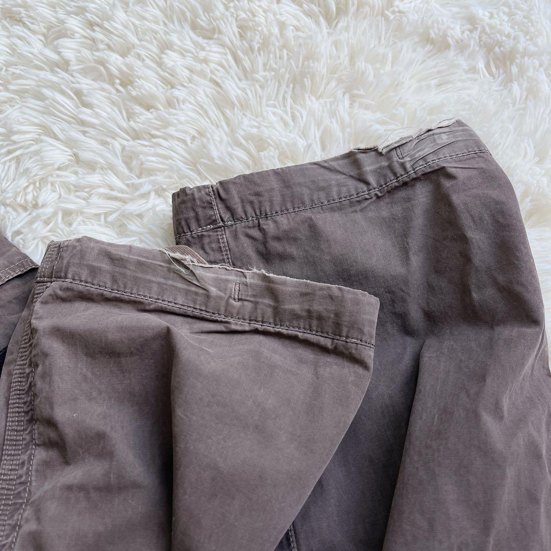 STONE  ヴィンテージカーゴパンツ ブラウン w33 アーカイブ