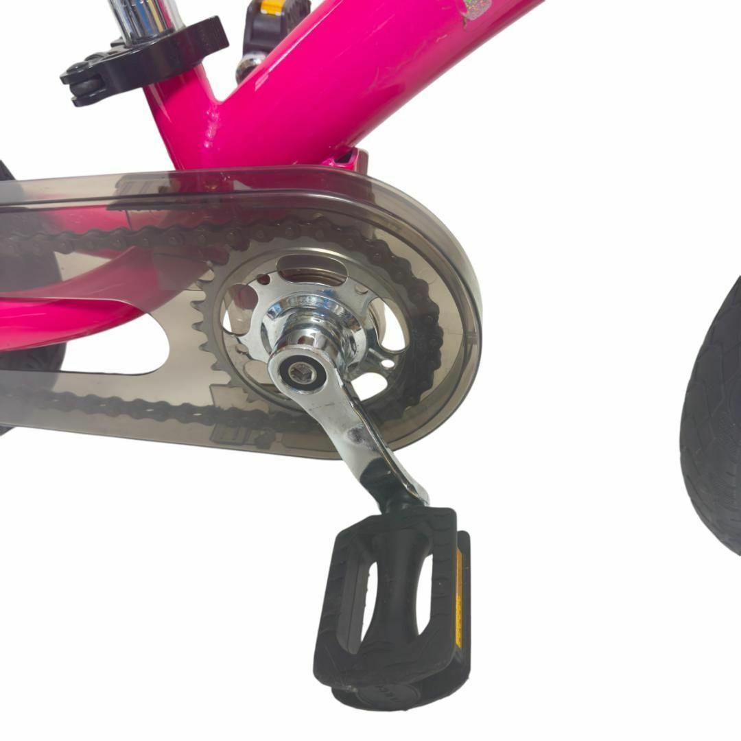 美品　へんしんバイク2 　12インチ 自転車 ピンク