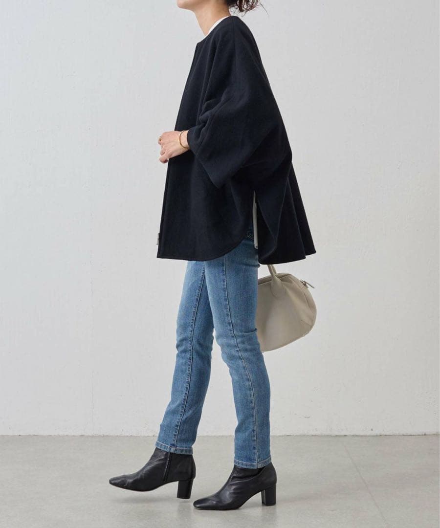 (中古)ビアズリー ウルーポンチョコート