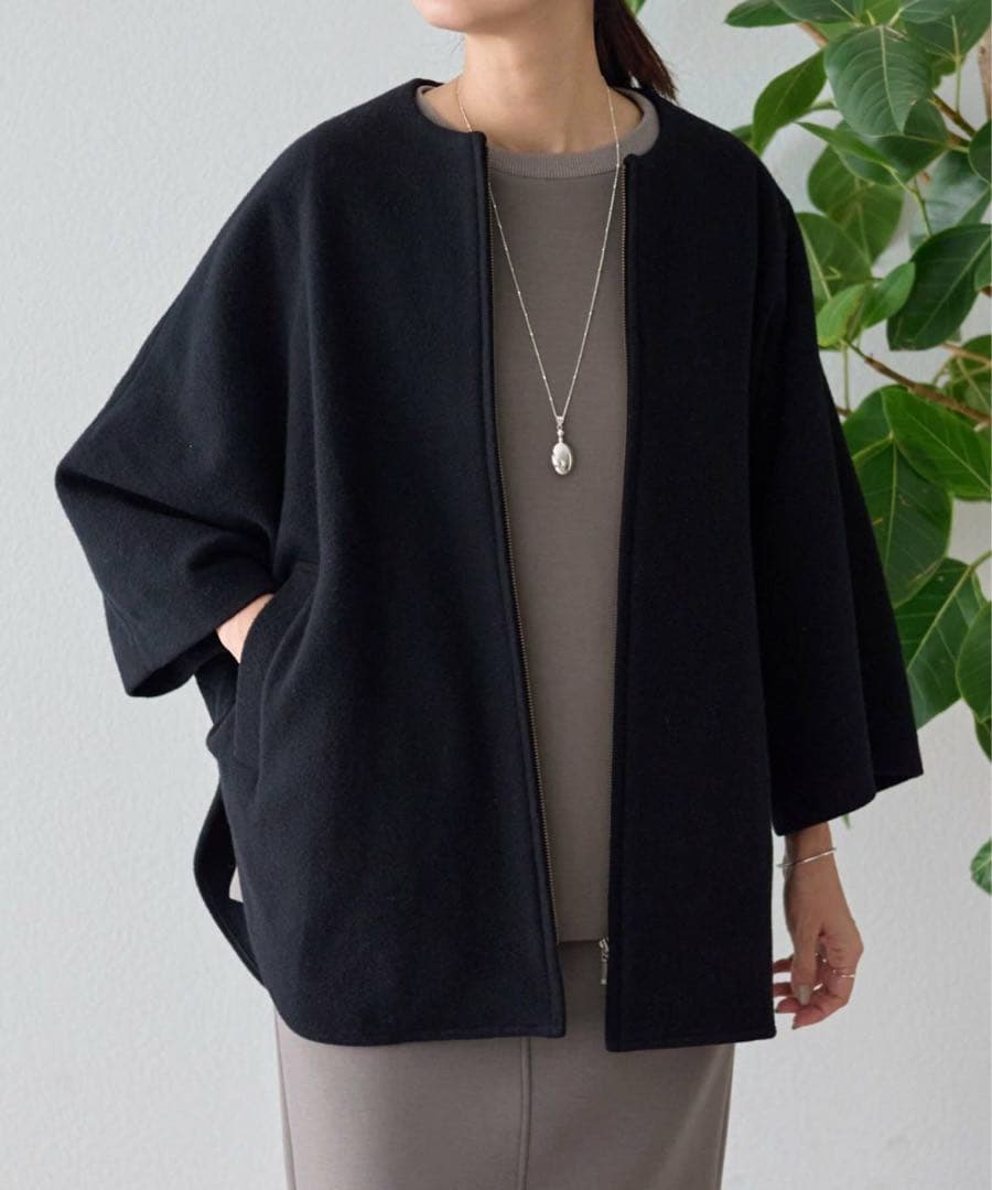 (中古)ビアズリー ウルーポンチョコート