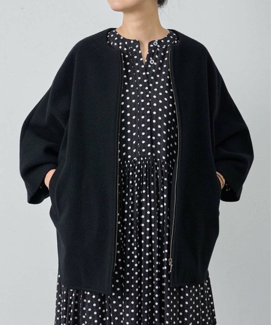 (中古)ビアズリー ウルーポンチョコート