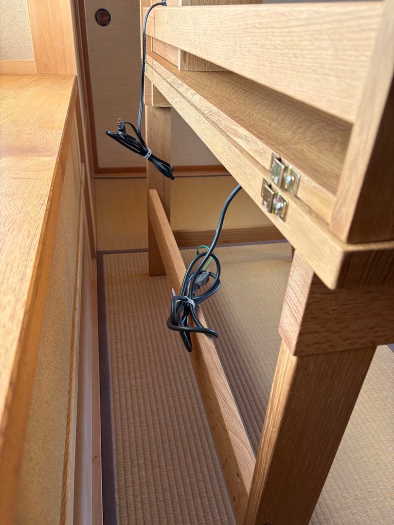 美品　飛騨産業　デスク&ブックシェルフ