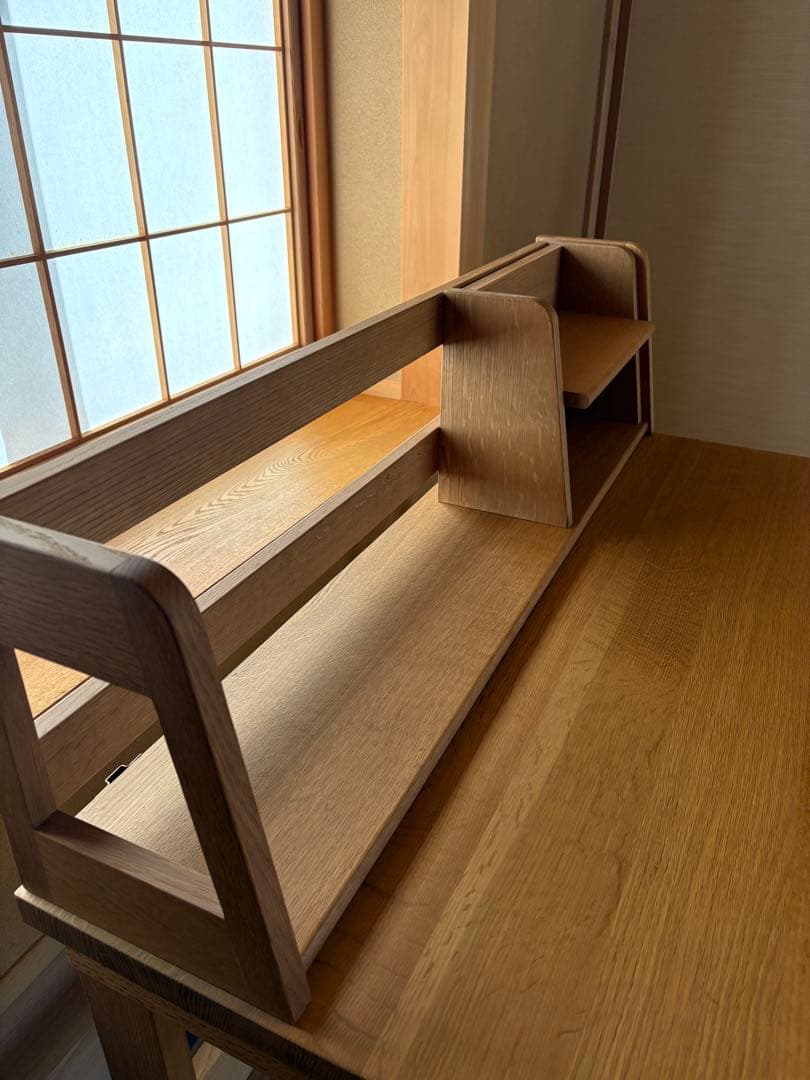 美品　飛騨産業　デスク&ブックシェルフ