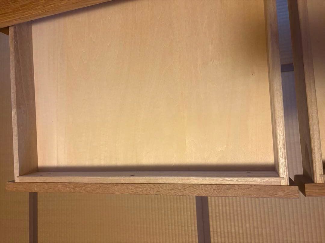 美品　飛騨産業　デスク&ブックシェルフ