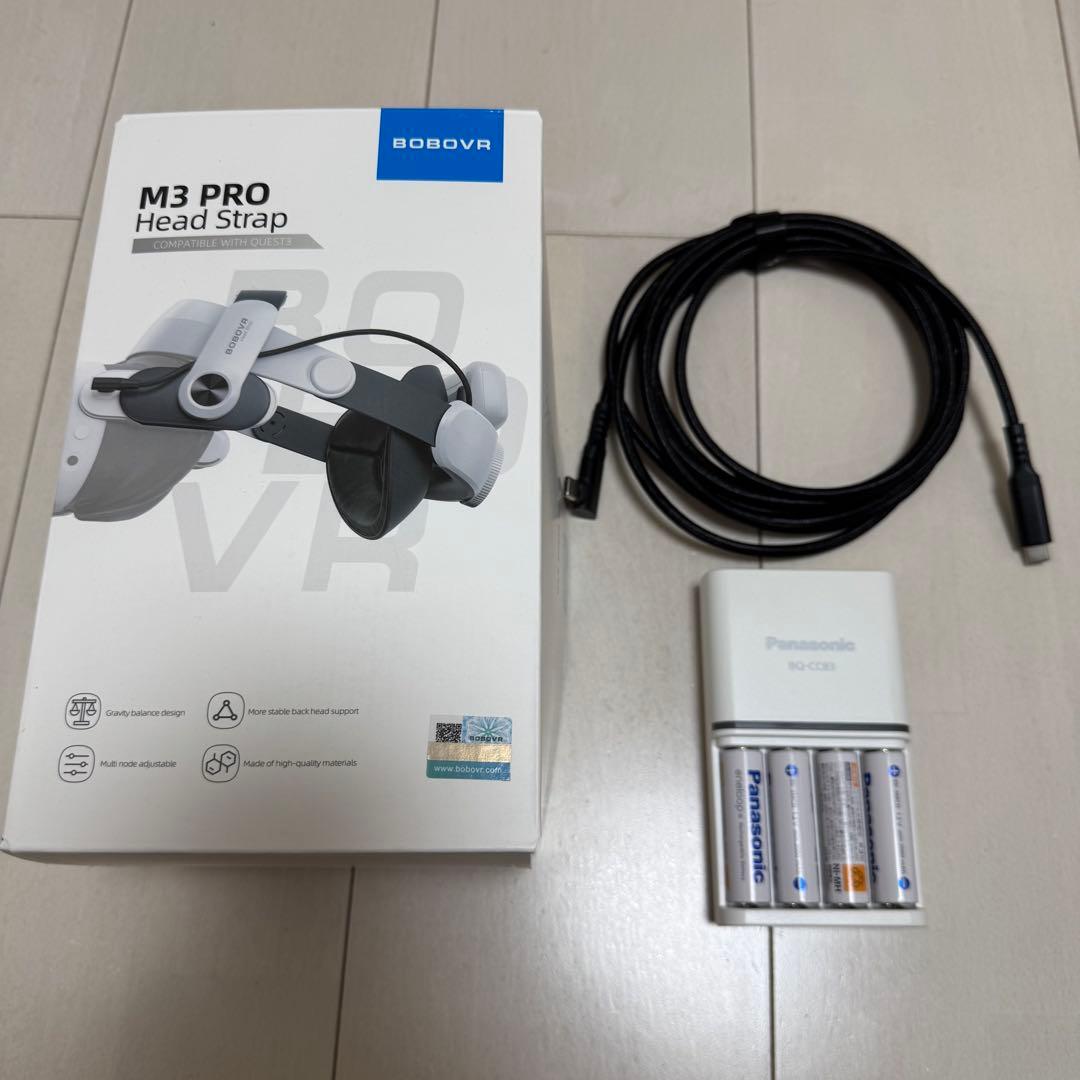  Quest 3 512GB + M3 PRO ヘッドストラップ その他