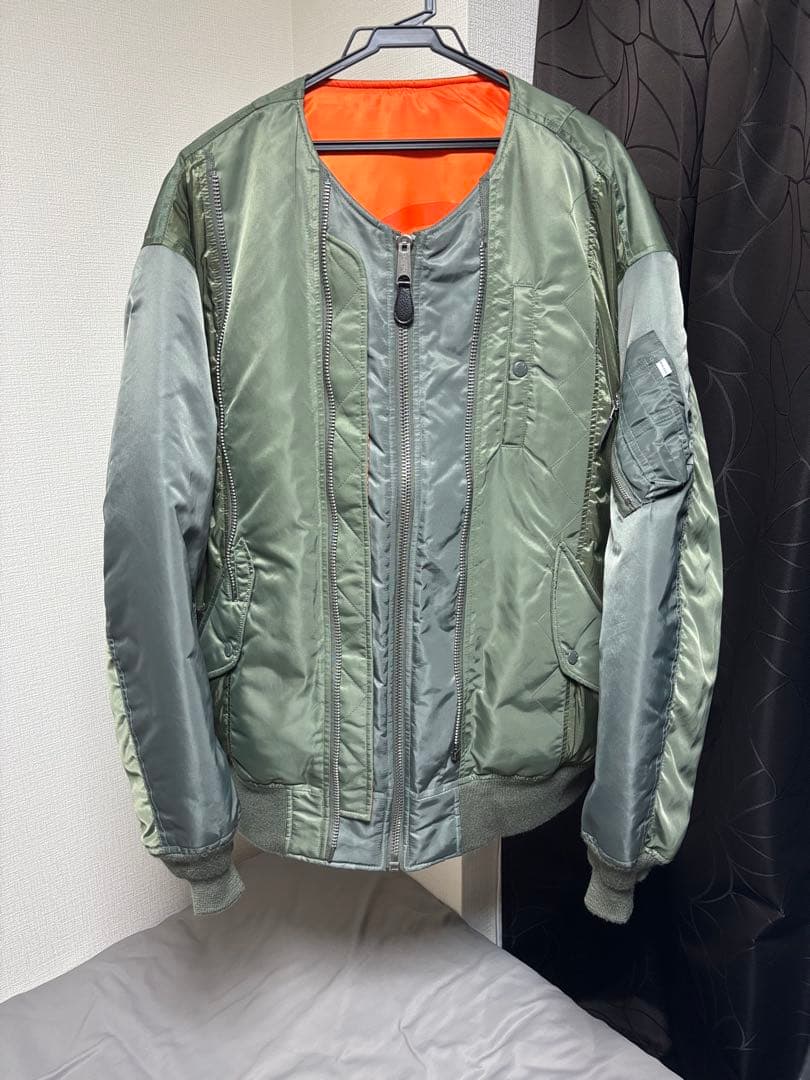 FACETASM × AVIREX × DOGS MA-1 JACKE