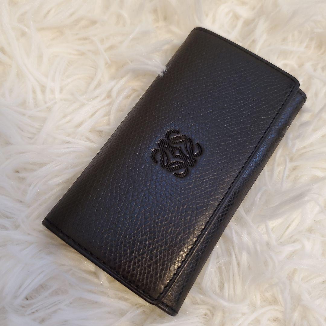 ⭐極美品⭐LOEWE　アナグラム　6連　キーケース　ブラック