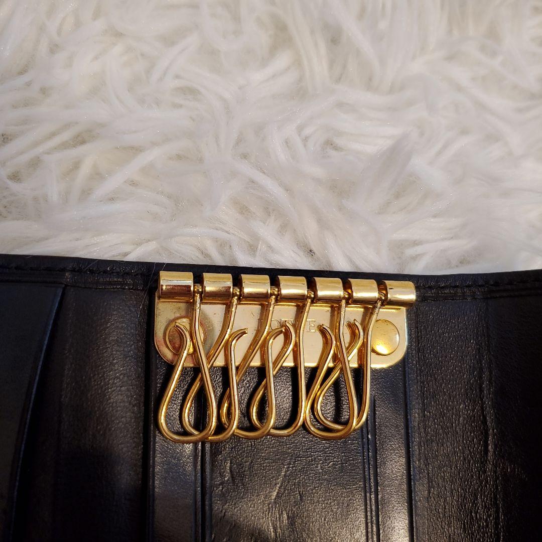⭐極美品⭐LOEWE　アナグラム　6連　キーケース　ブラック