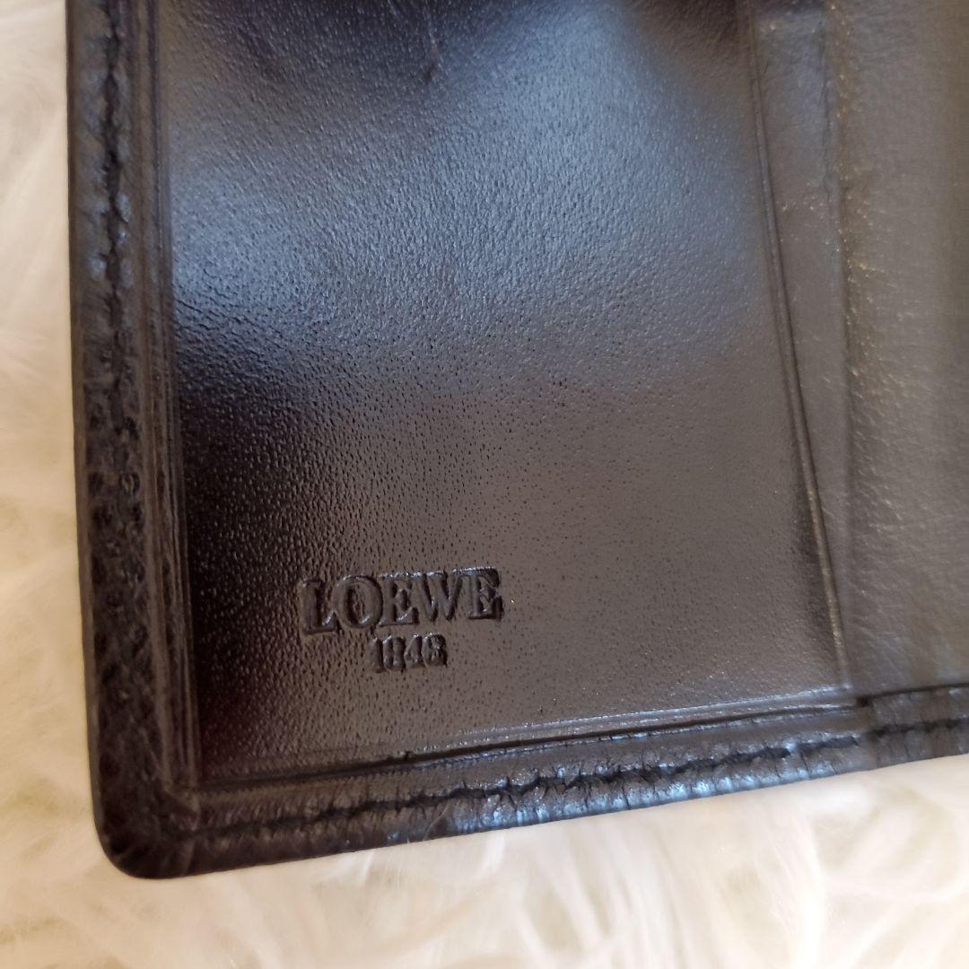 ⭐極美品⭐LOEWE　アナグラム　6連　キーケース　ブラック