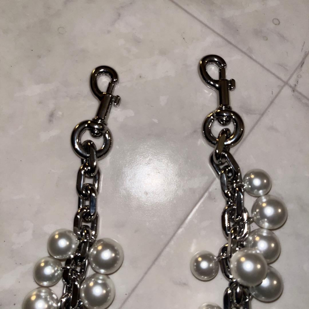 MARC JACOBS ショルダーストラップ　パール　箱付き