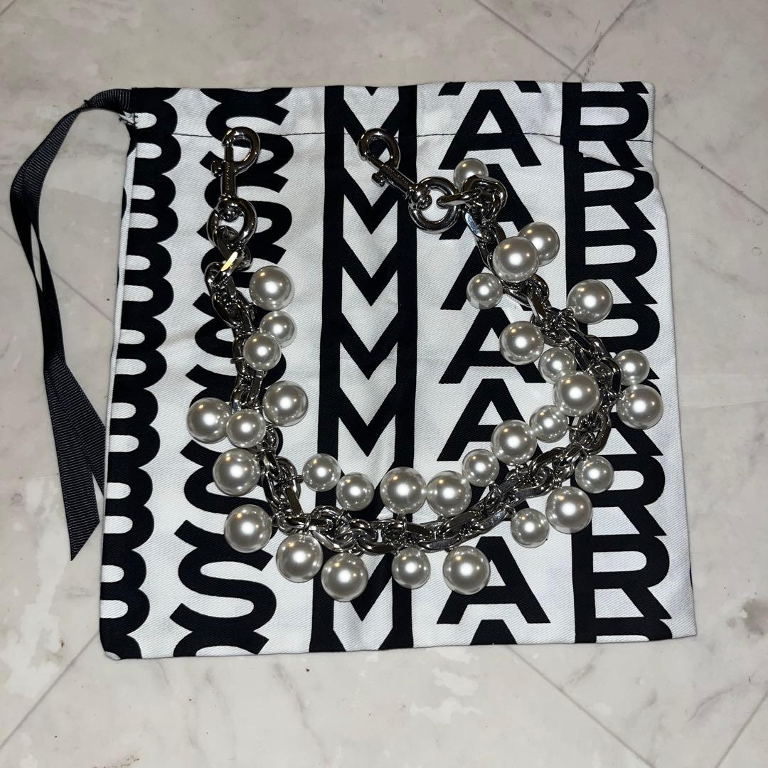 MARC JACOBS ショルダーストラップ　パール　箱付き