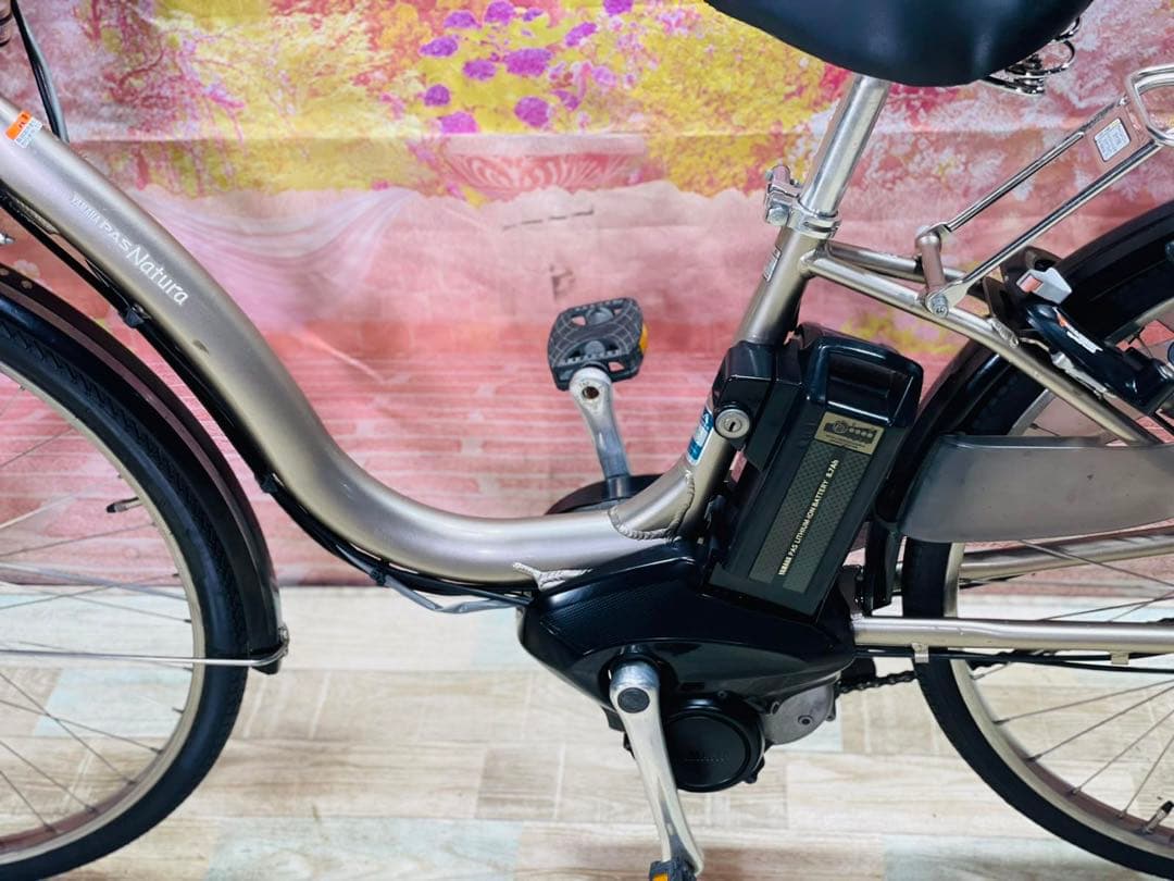 K2923 電動自転車ヤマハ ママチャリ 26インチ PAS Natura
