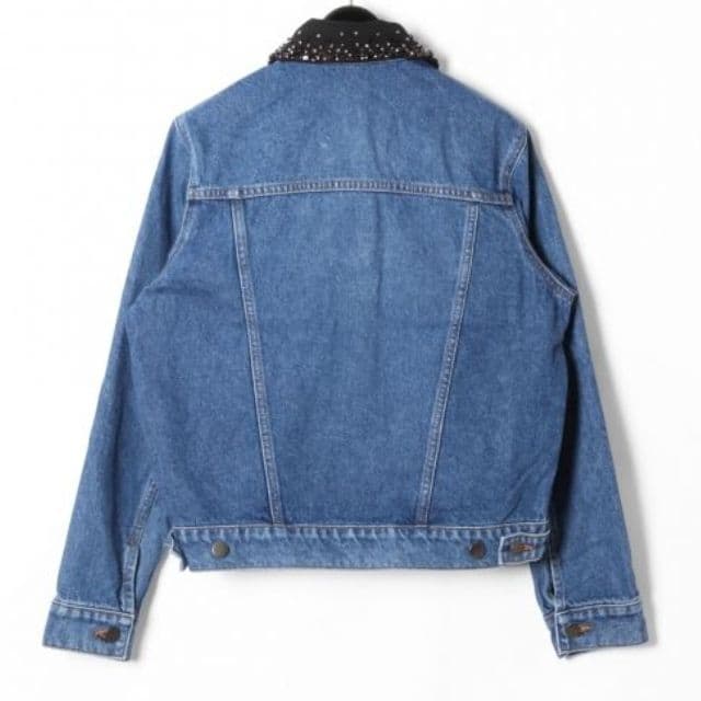 新品✨グレースコンチネンタル✨ビジュー付きデニムジャケット✨38サイズ