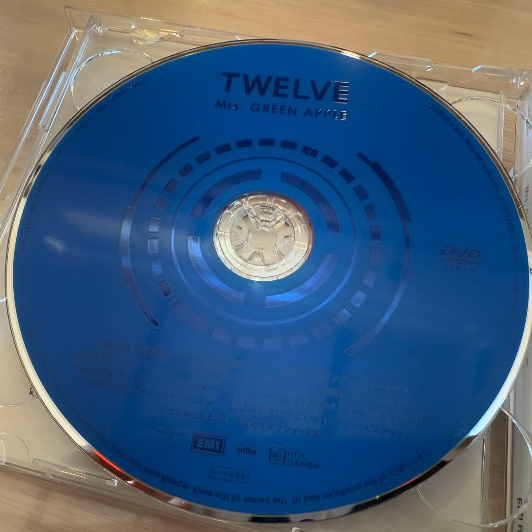 【甘栗。】Mrs. GREEN APPLE TWELVE 初回限定盤
