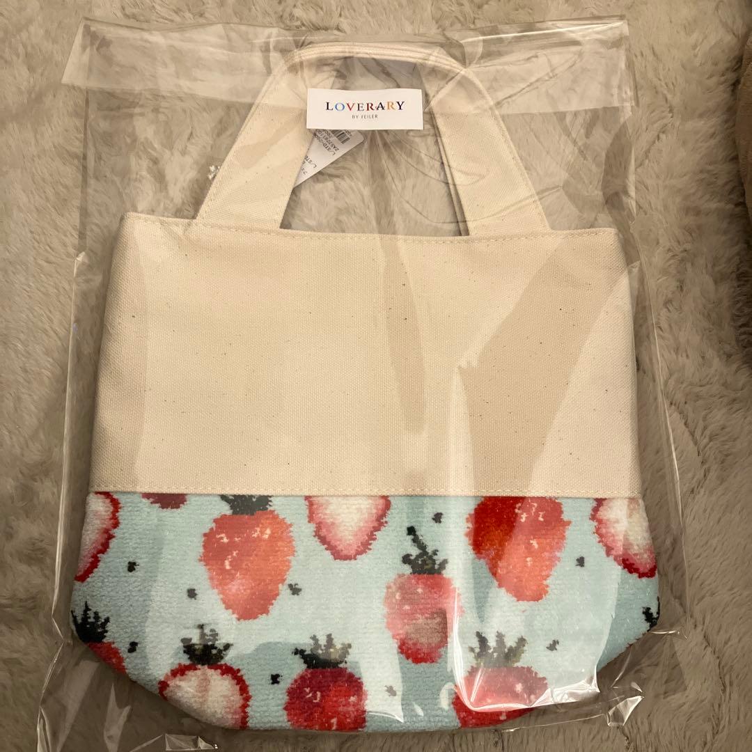 ラブラリーバイフェイラー ストロベリードット トートバッグ