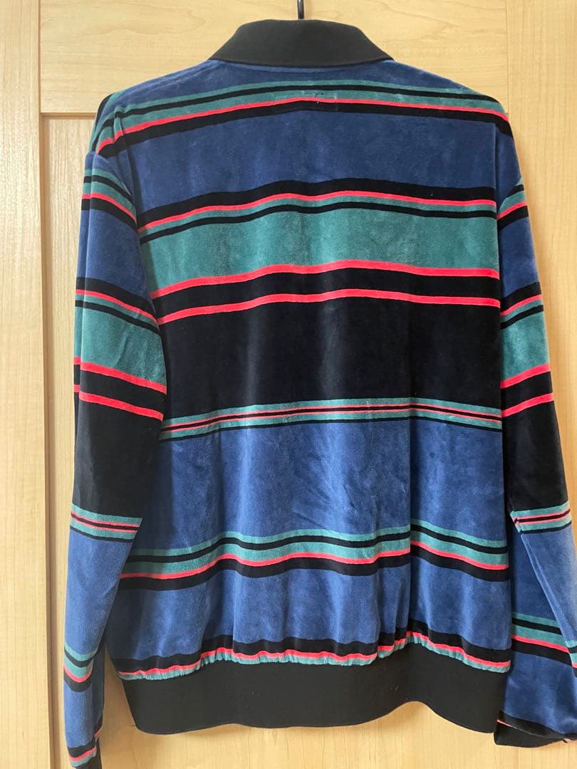 FUCKING AWESOME ハーフジップ トレーナー　ベロア