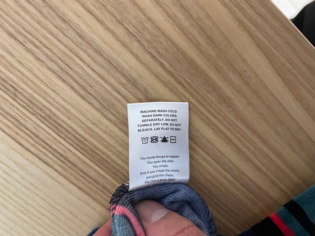 FUCKING AWESOME ハーフジップ トレーナー　ベロア