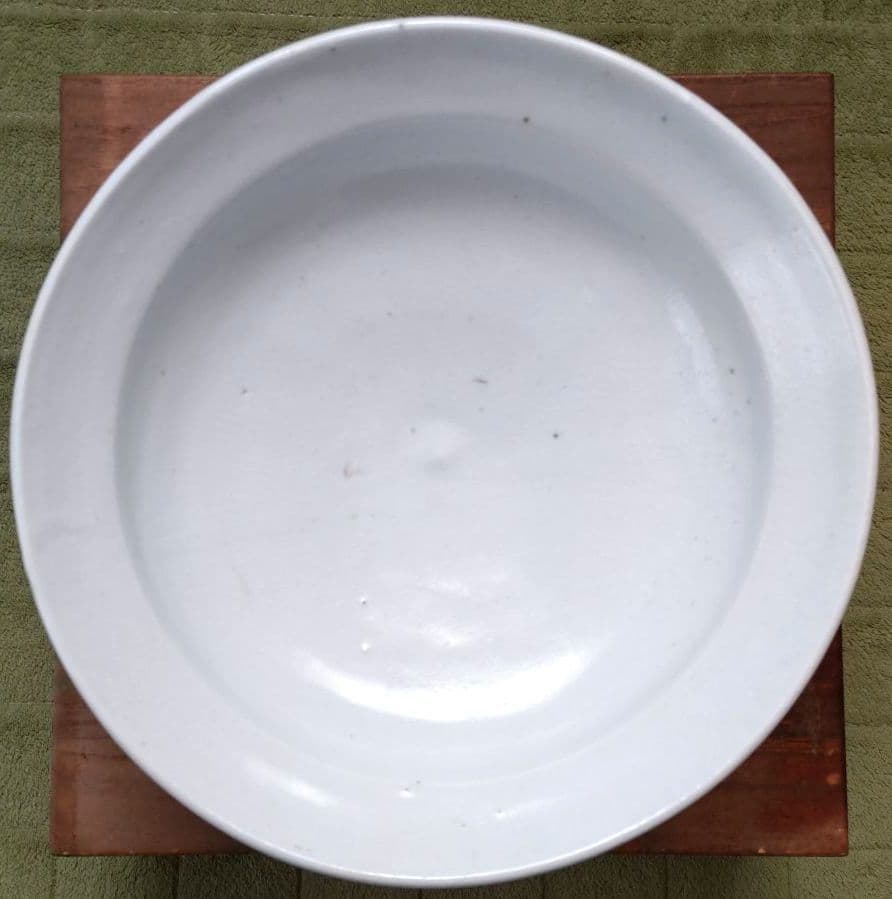 滝田項一 白磁鉢 箱付 滝田項一作陶展