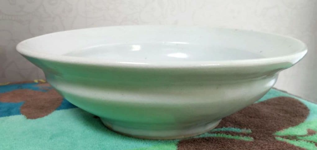 滝田項一 白磁鉢 箱付 滝田項一作陶展