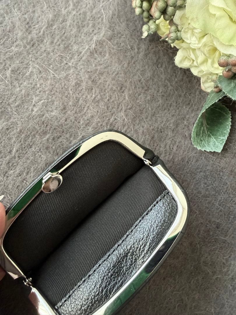 新品 【MUL京都】エムユーエル M.U.L クロコ型押し がま口 限定 セット