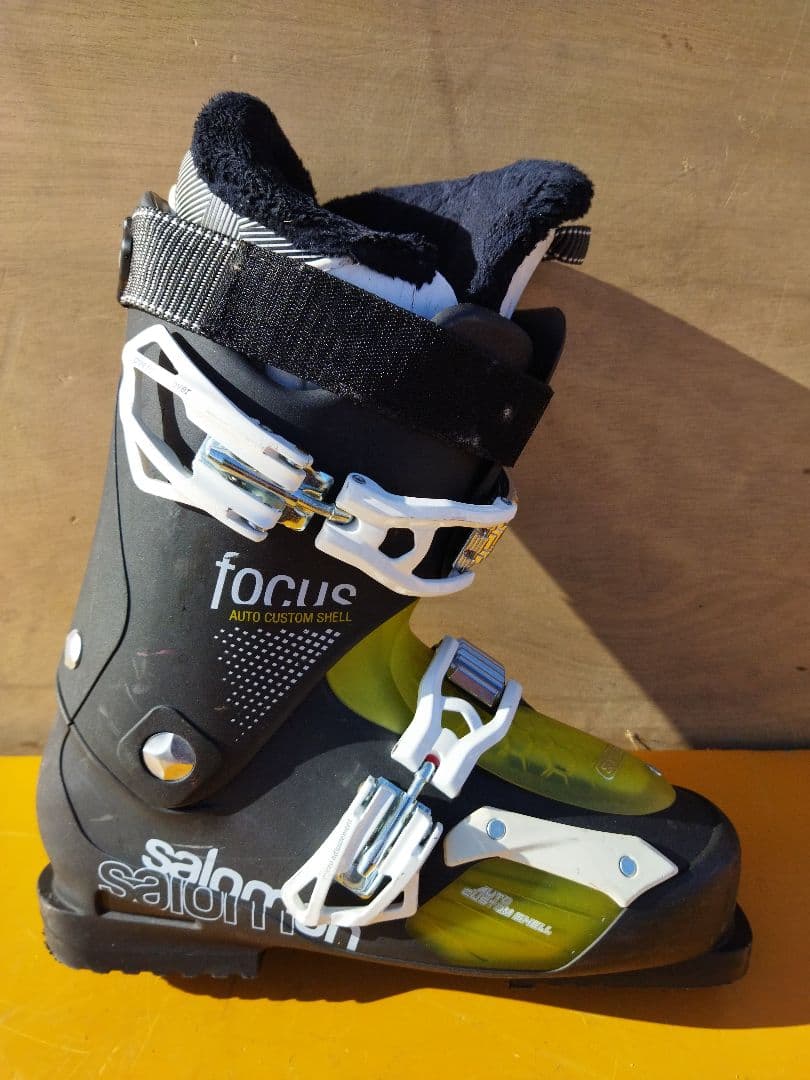 サロモン　スキーブーツ 28cm　男性用 ブラック/イエロー