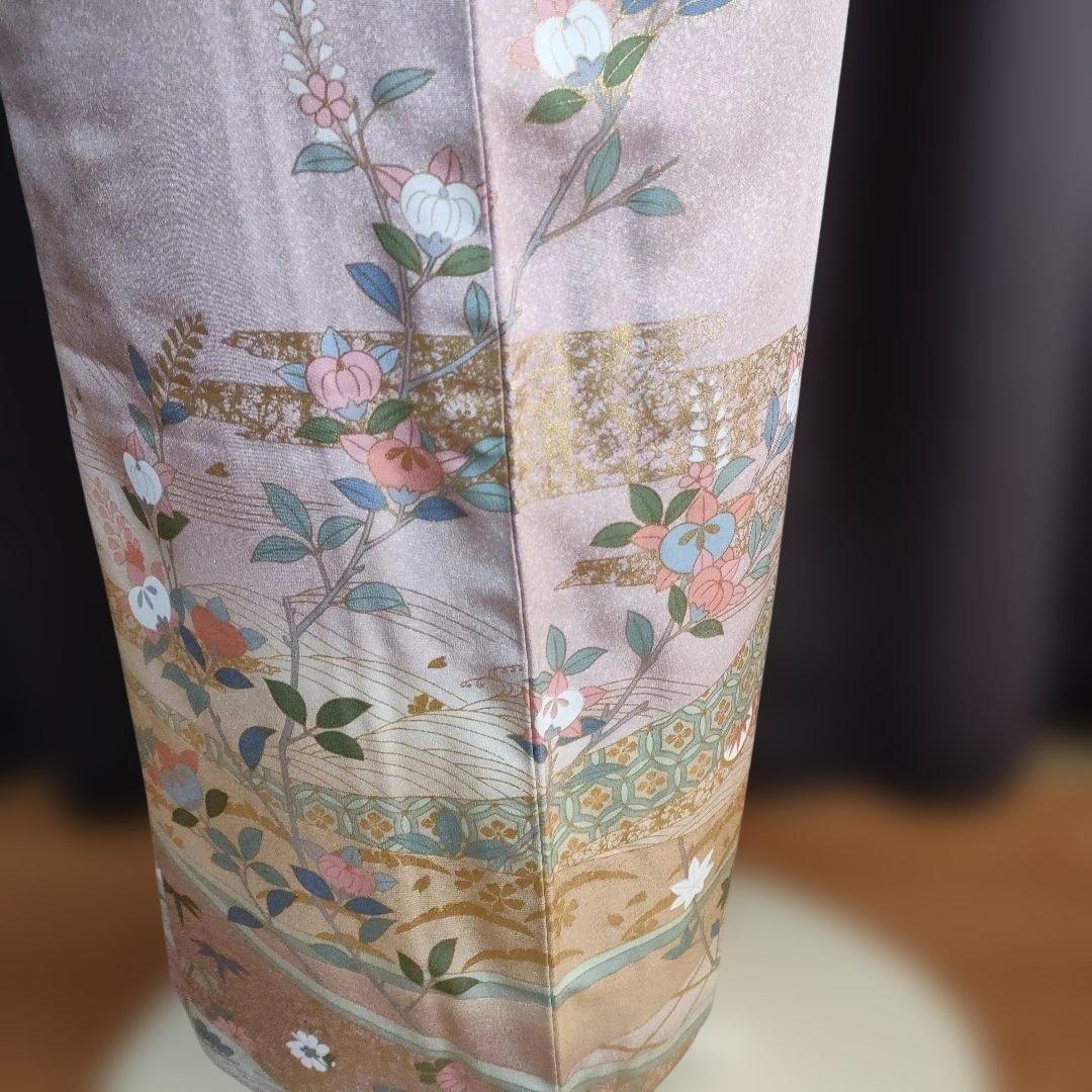 訪問着フルセット ピンク系 小柄さん