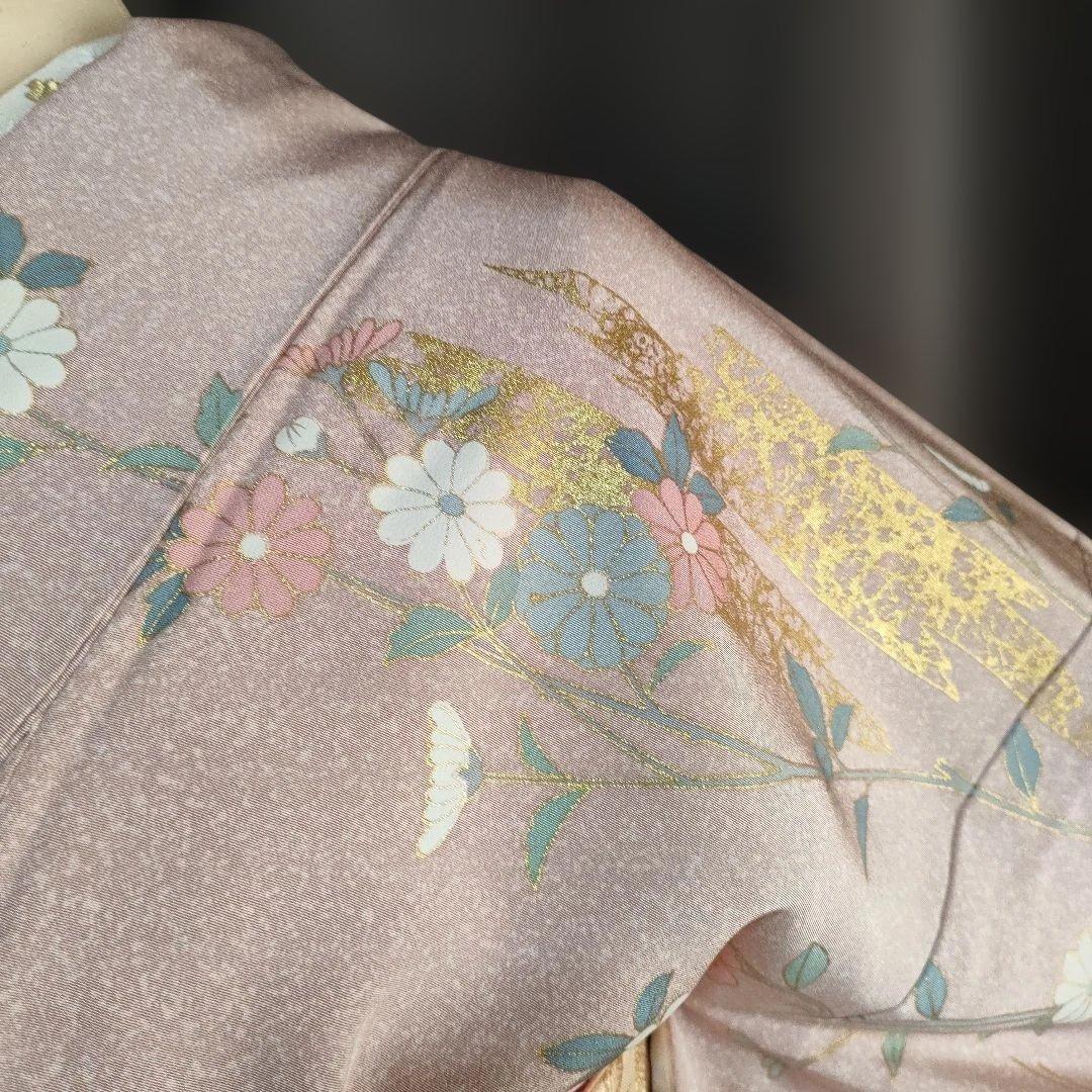 訪問着フルセット ピンク系 小柄さん