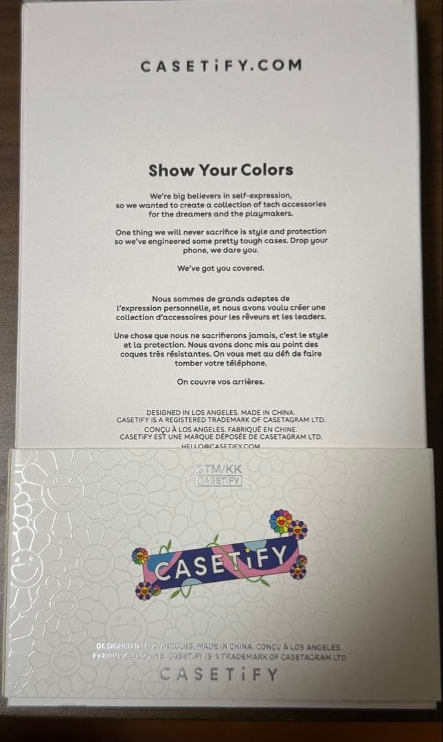 casetify × 村上隆 完売品 ホワイトリング iphone16pro