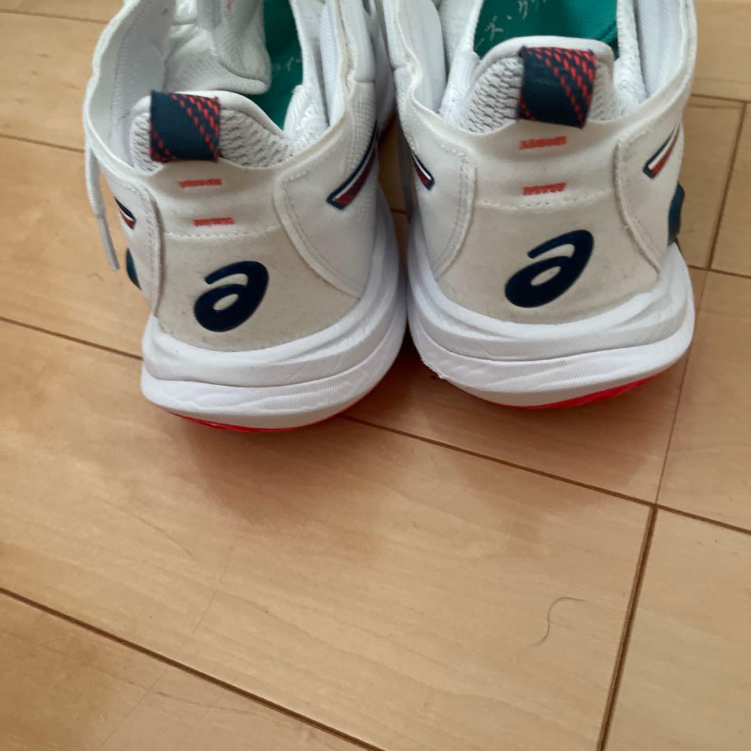 ASICS RISE 2 26.5センチ ホワイト/ネイビー