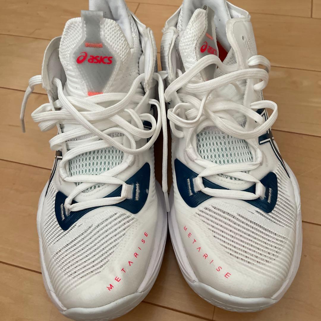 ASICS RISE 2 26.5センチ ホワイト/ネイビー