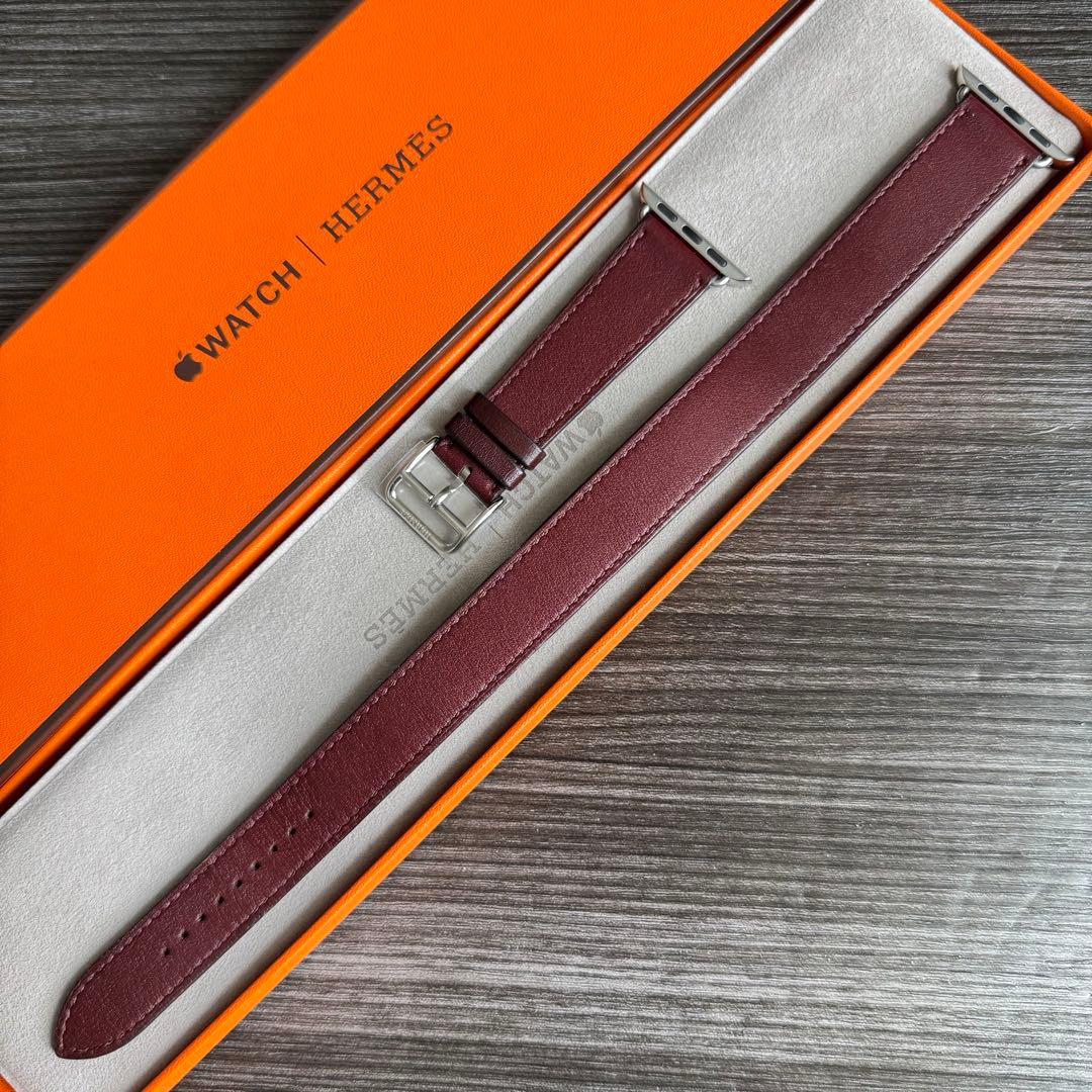 2596 ほぼ未使用　Apple Watch エルメス　ボルドードゥブルトゥール