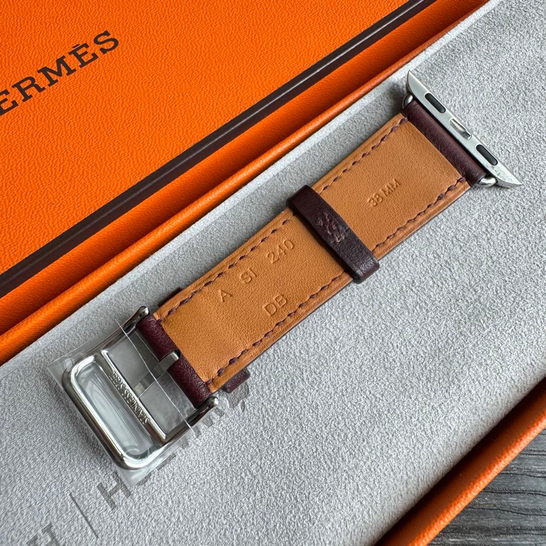 2596 ほぼ未使用　Apple Watch エルメス　ボルドードゥブルトゥール